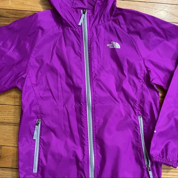 🎉13X HP🎉10/12 Girls The North Face Lightweight Rain Jacket - Picture 3 of 11